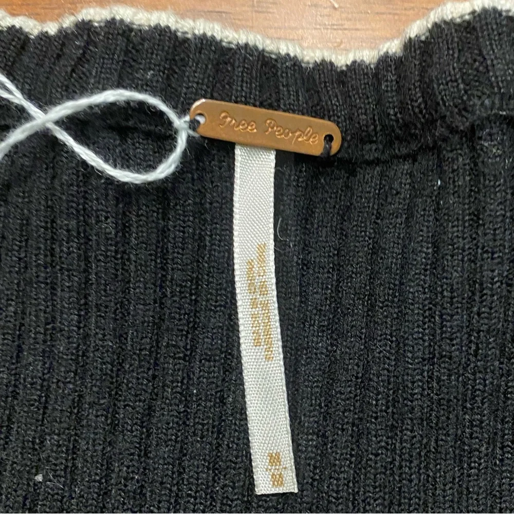 Free People Wool Blend Babydoll Sweater